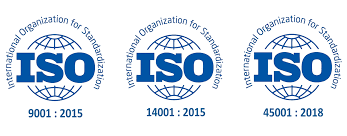 ISO 9001 · 14001 · 45001